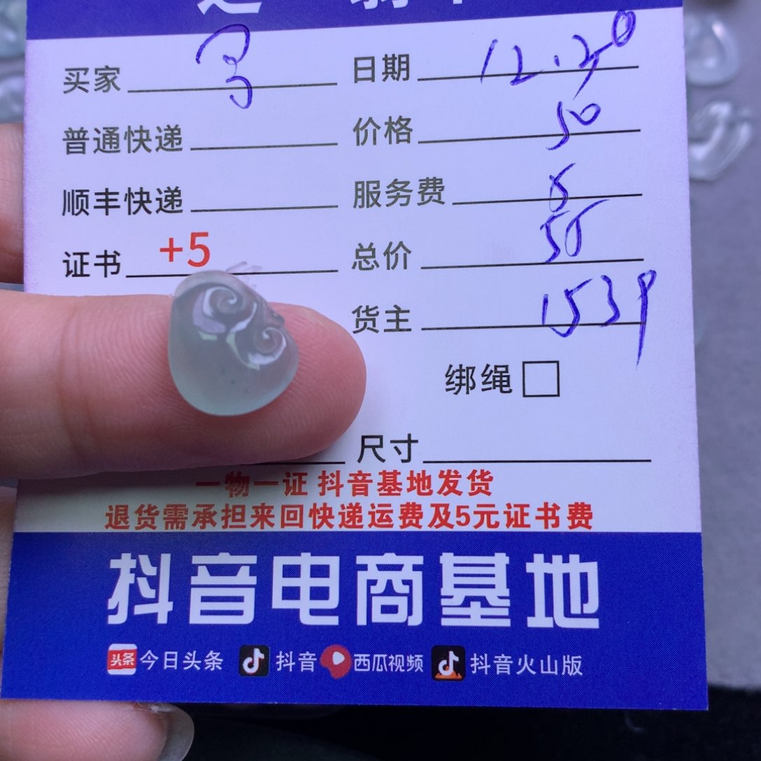 颈饰未镶嵌翡翠鮑****饰