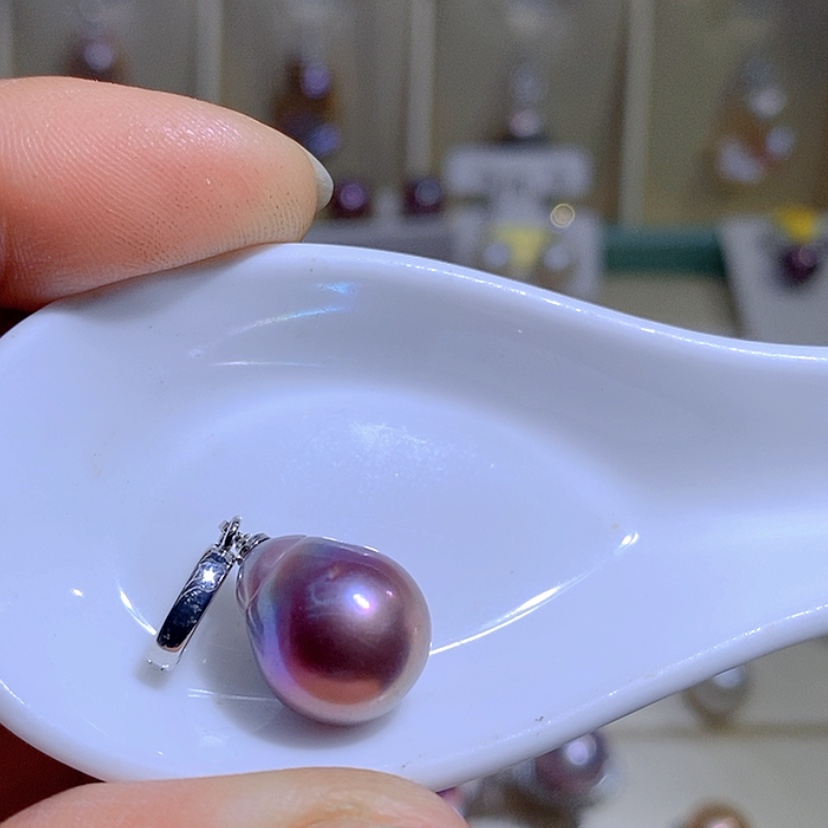 【闪购商品】淡水珍珠吊坠合金