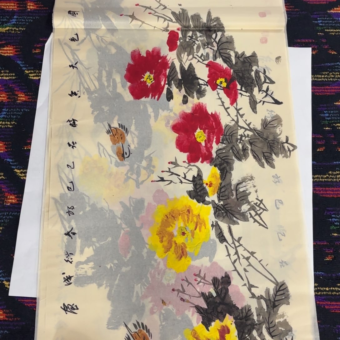 国画国画老师作品刘