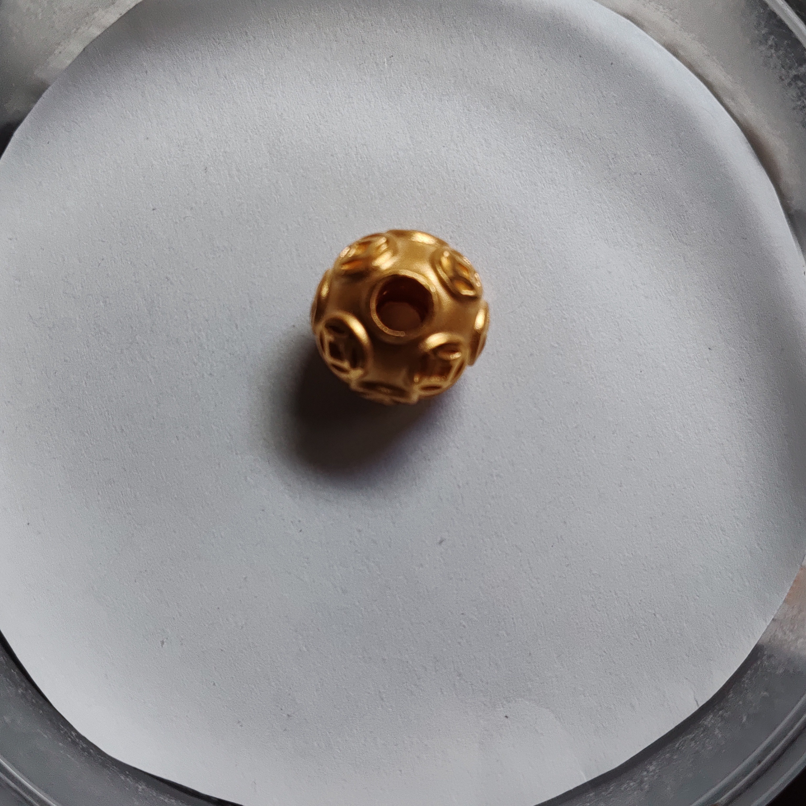 金元宝足金999貔貅珠子首饰
