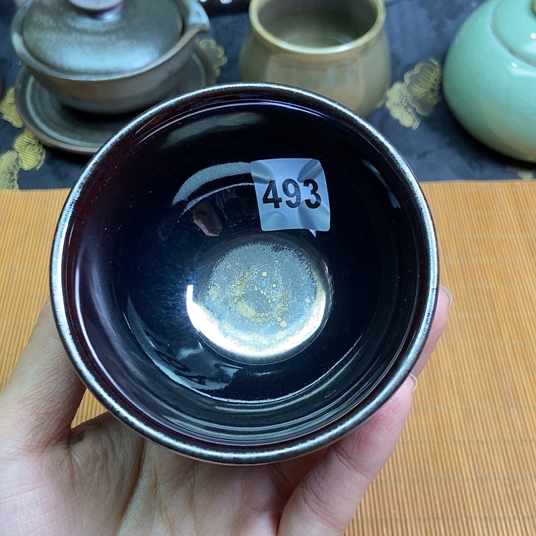 茶盏伊伊建窑建盏茶器493