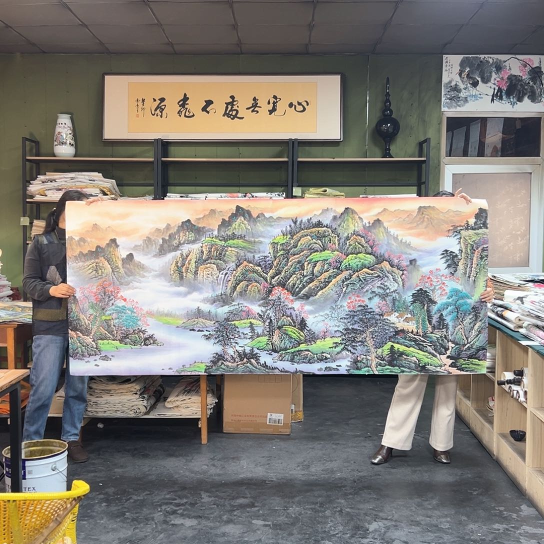 国画533 牡丹等花卉图案装饰图案为