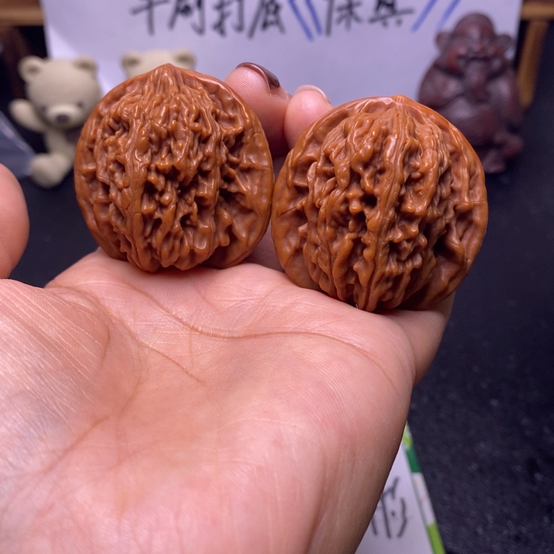 褪***彩吊坠文玩核桃四座楼福利福利