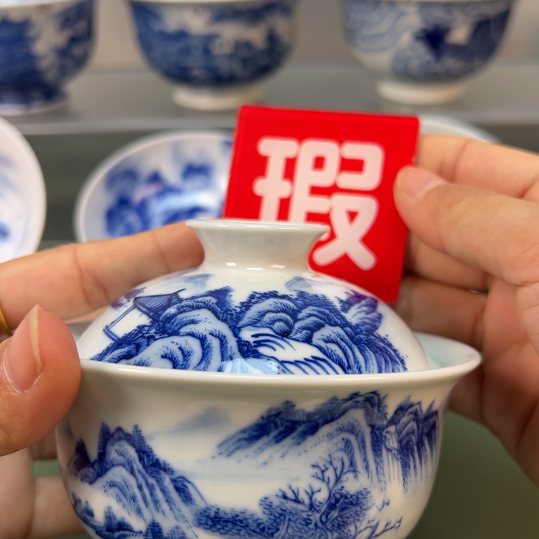 杯木木景德镇纯手绘茶具39