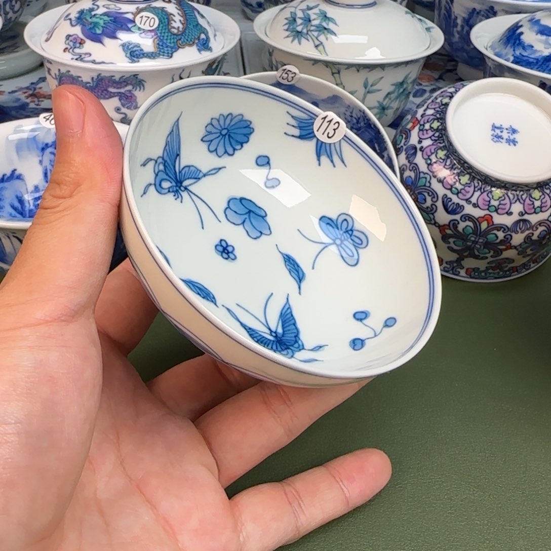 彦祖纯手工手绘茶具113