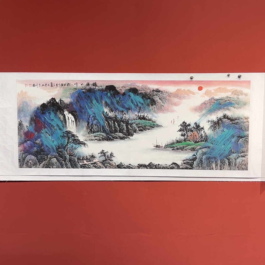 国画李川浦画家作品