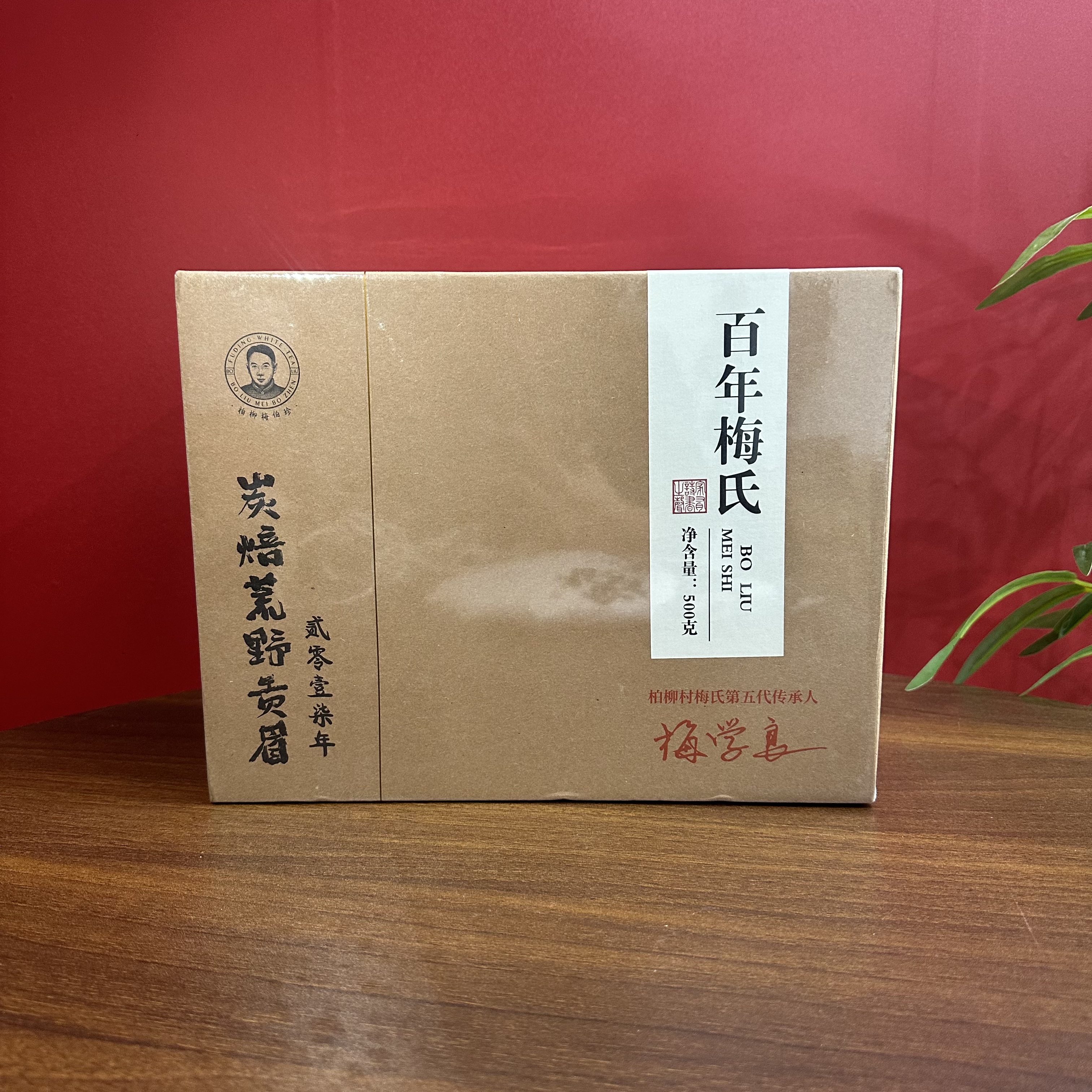 梅伯珍 炭培荒野贡眉2017年  500g
