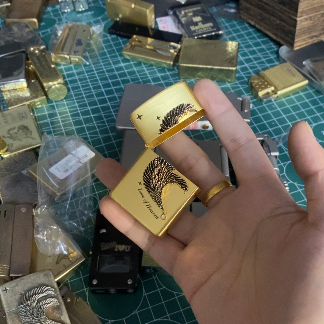 逍***遥战壕黄铜打火机福利