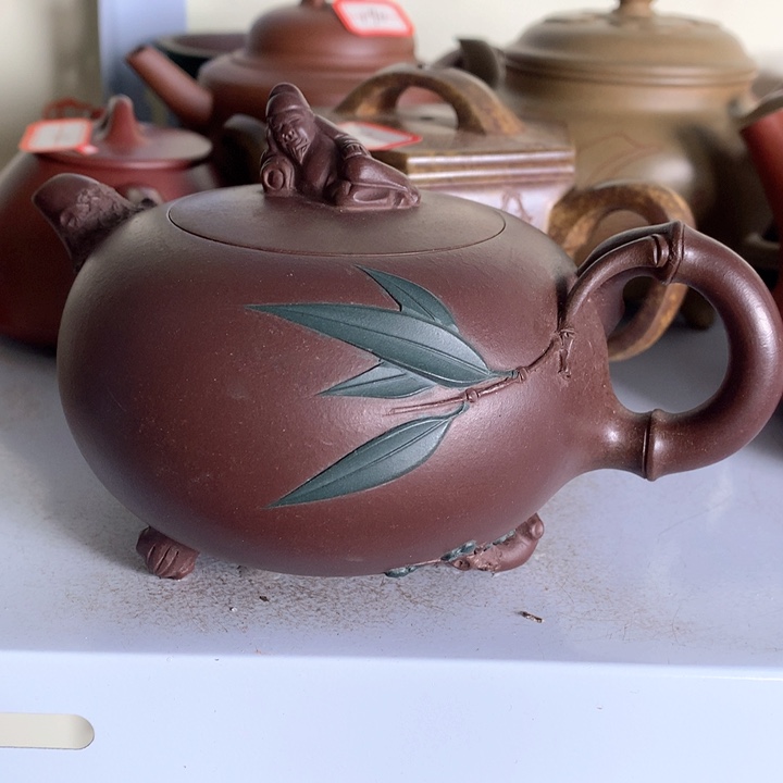 紫砂茶壶没证放漏4