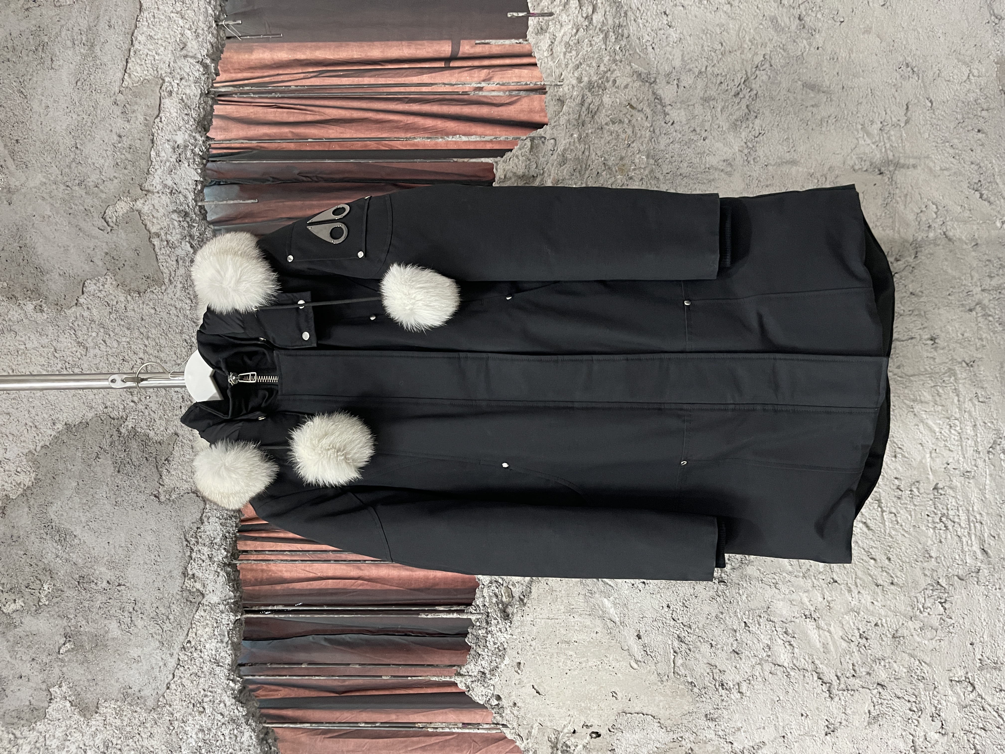 99新 MOOSE KNUCKLES/慕斯纳可兹 剪刀羽绒服/s码/99新