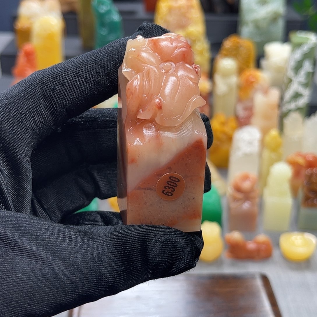 巴林石印石包邮包刻6300