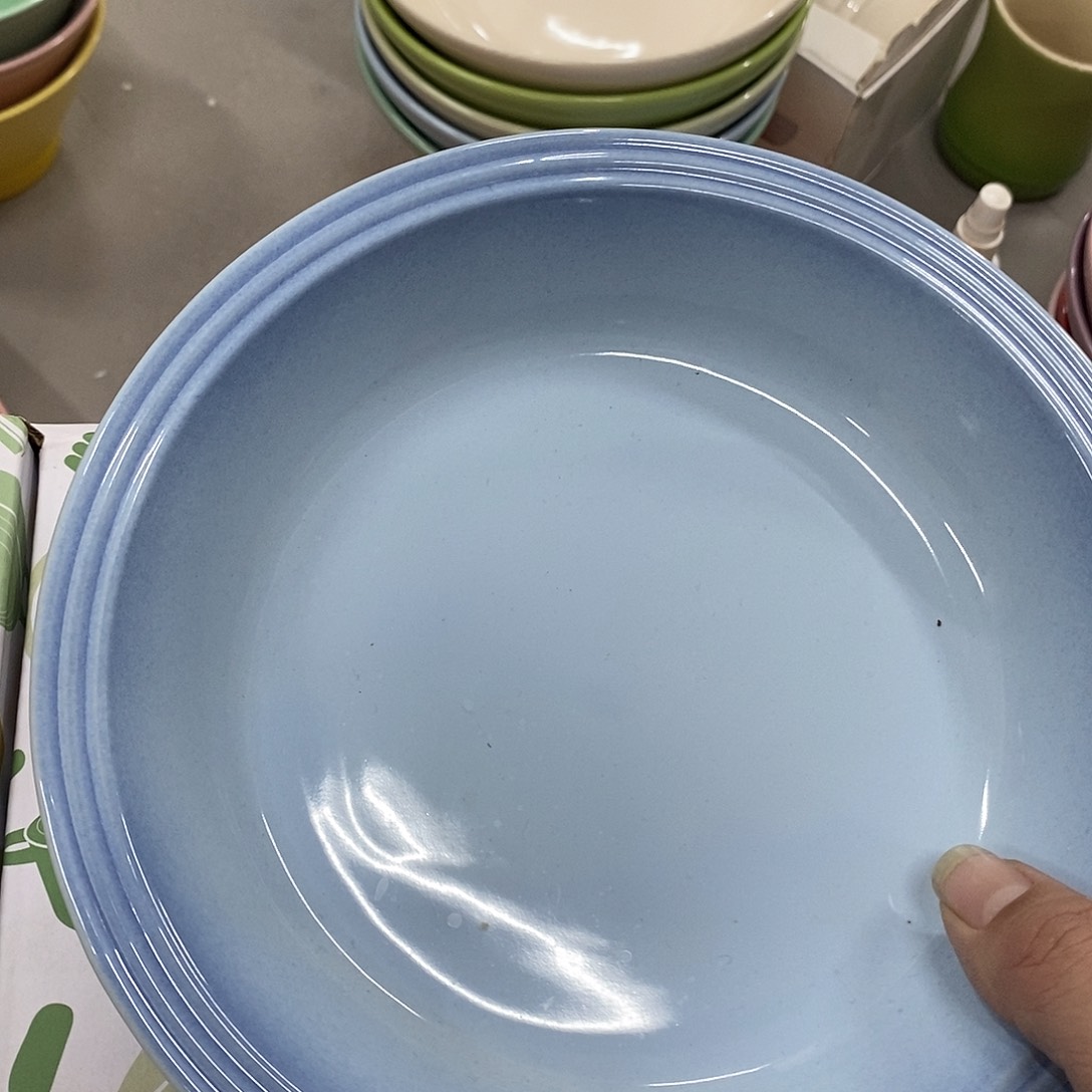 陶瓷水晶蓝大草帽