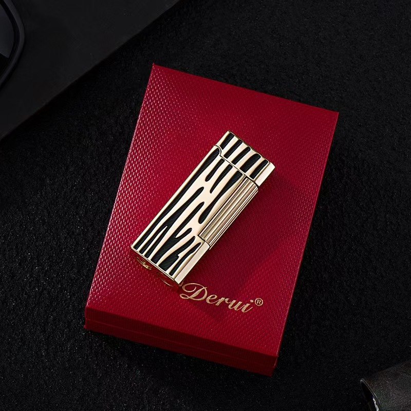 上善若水黑色 打火机节日送礼首选夏日精品高档创意侧滑