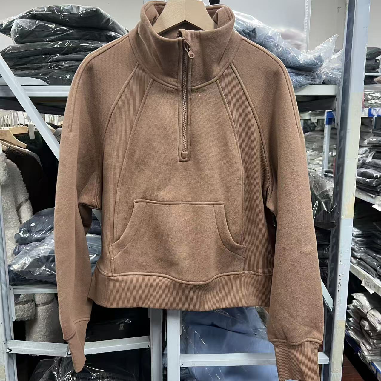 福惜 女士加绒卫衣套头 8213