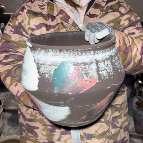 红陶口23高24正品