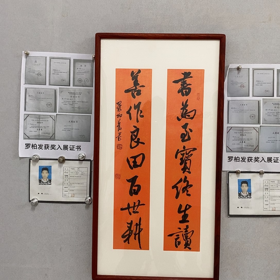 书法罗柏发书法作品