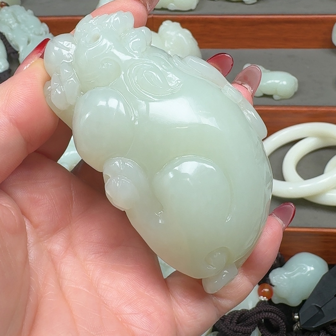 老***张和田玉未镶嵌摆件