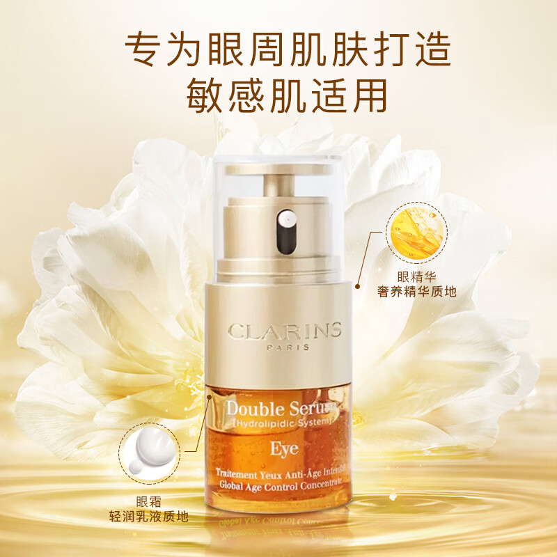 CLARINS娇韵诗双萃焕活眼部精华 20ml