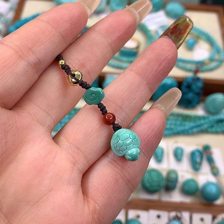 绿松石挂件未镶嵌