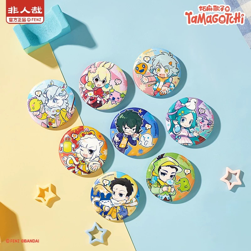 【跳房子】马口铁徽章纸片制品盲盒