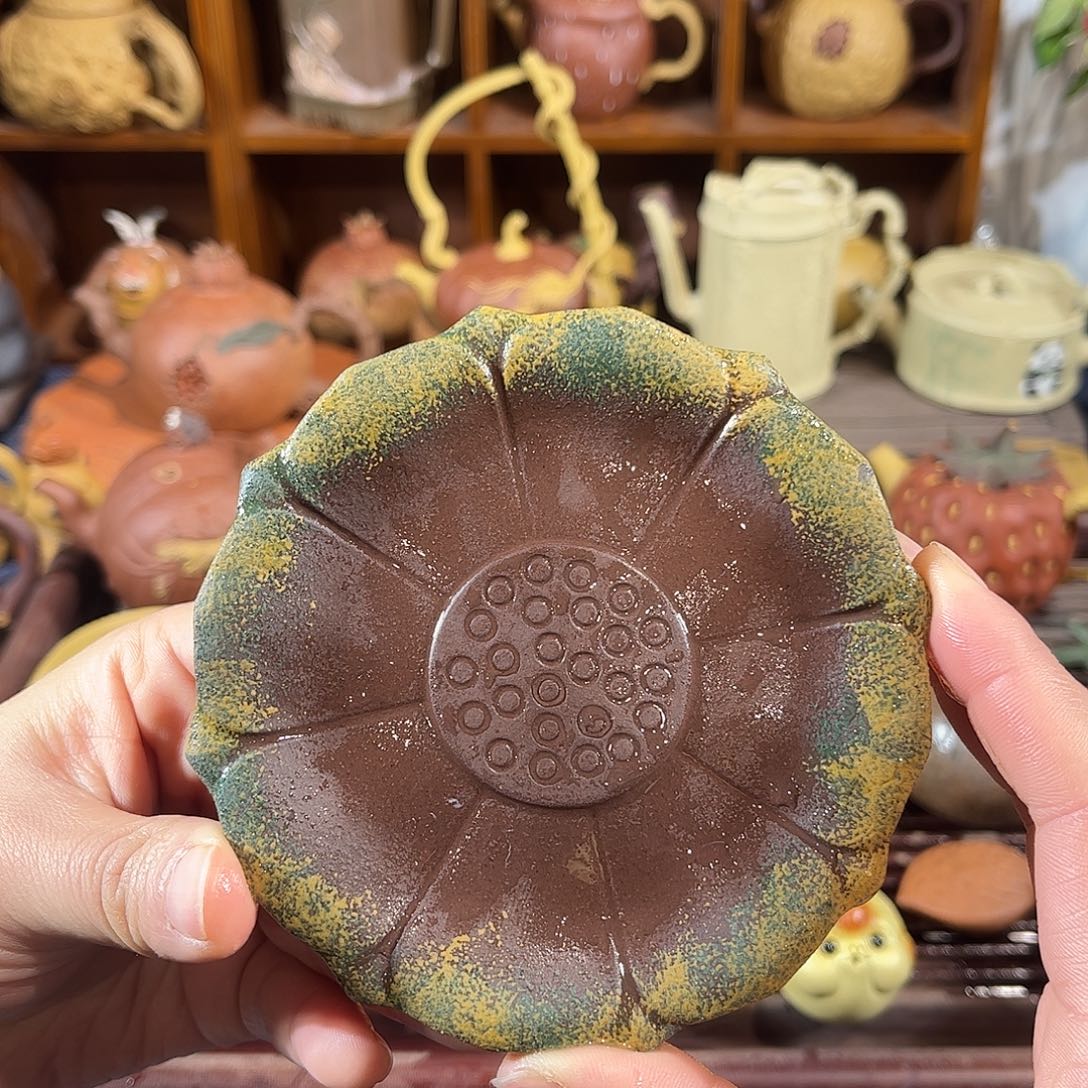 紫砂茶盘好运连连