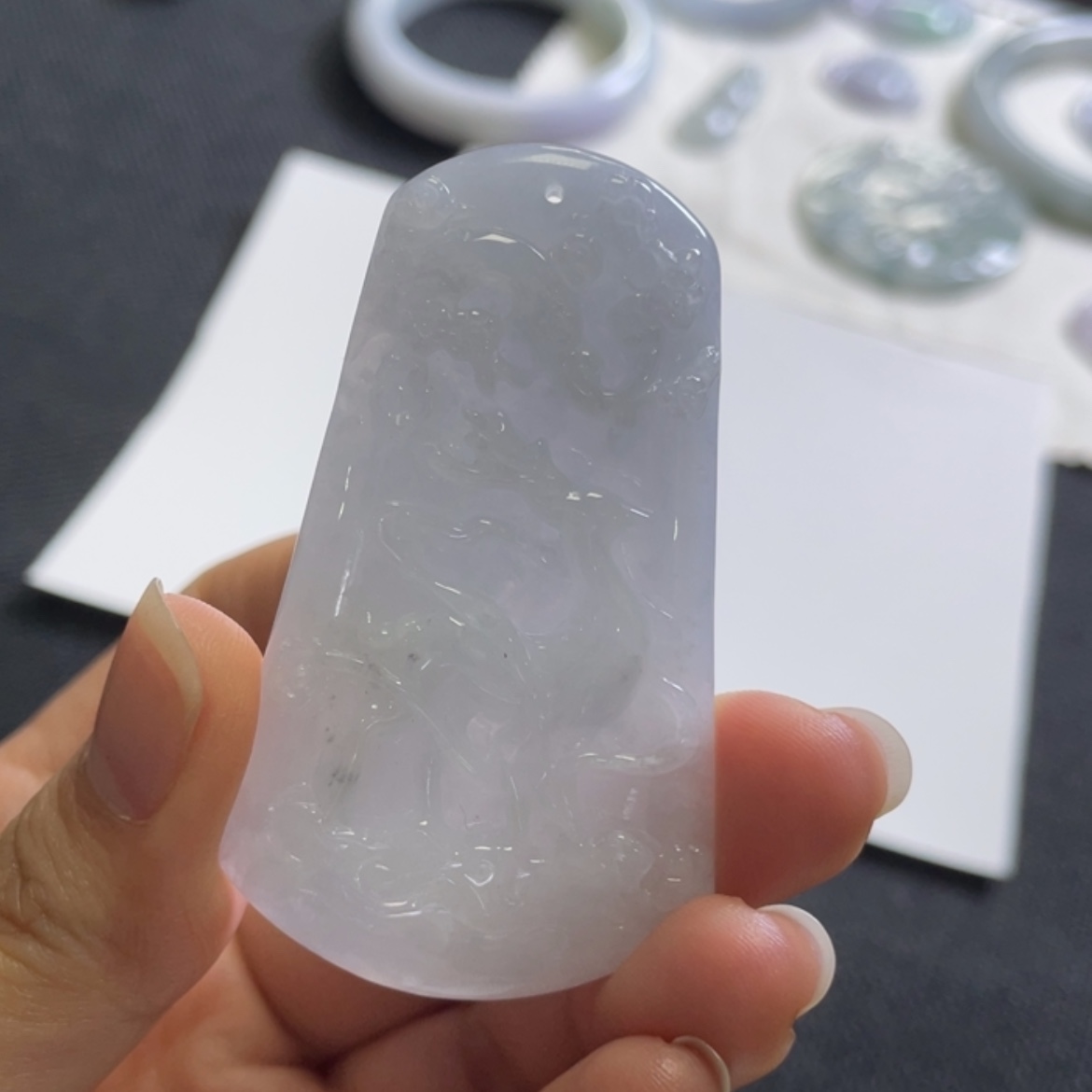 【闪购商品】翡翠颈饰未镶嵌一路有你