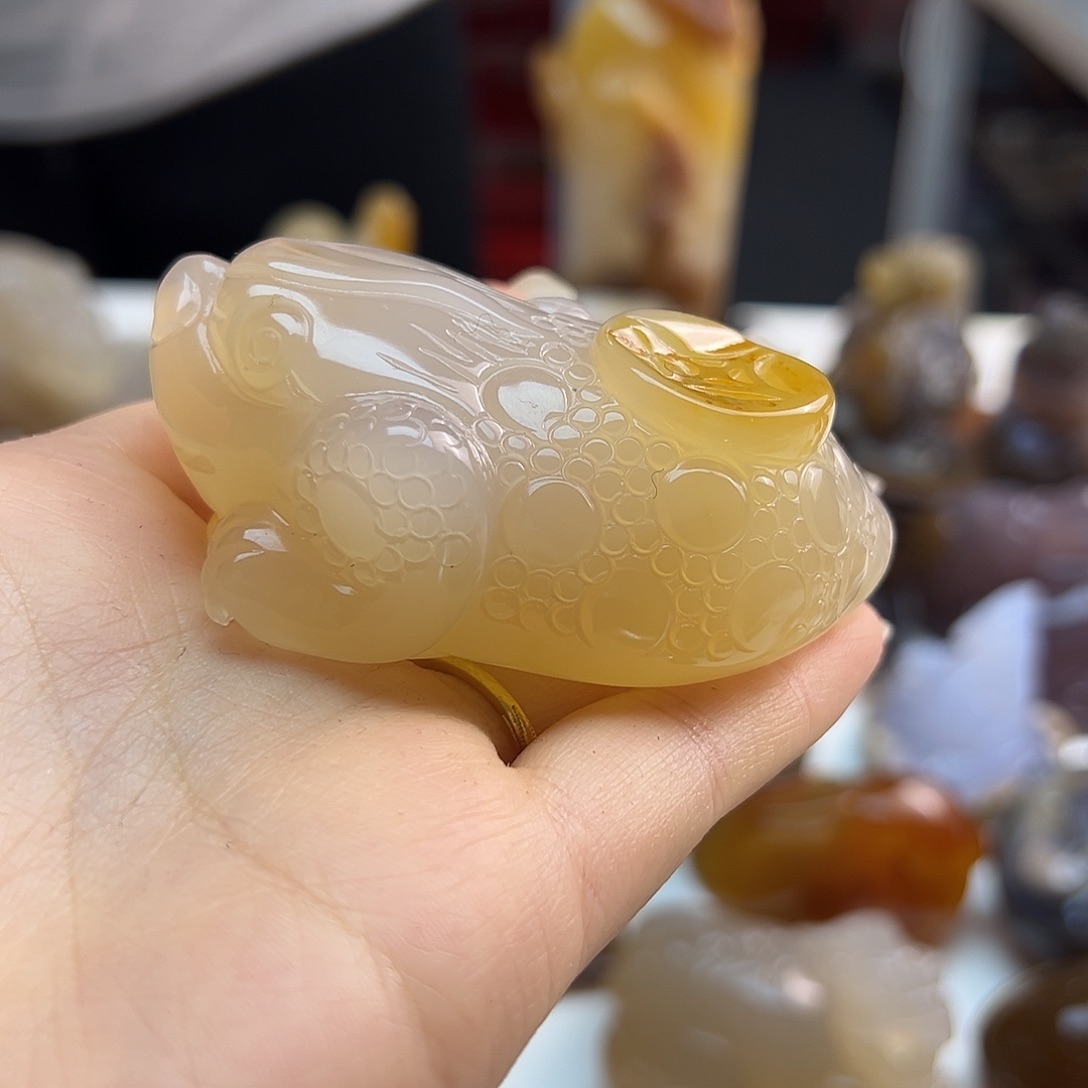 玛瑙/玉髓未镶嵌吊坠(不含链)