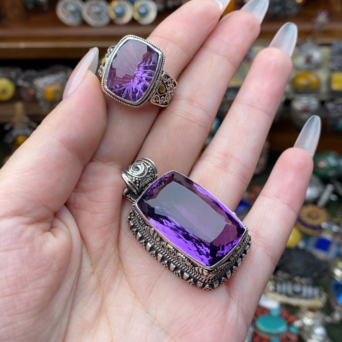 S***N足银尼泊尔手工套装