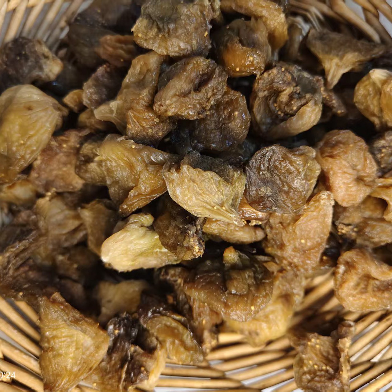 山东荣成青皮无花果干自然风干晾晒