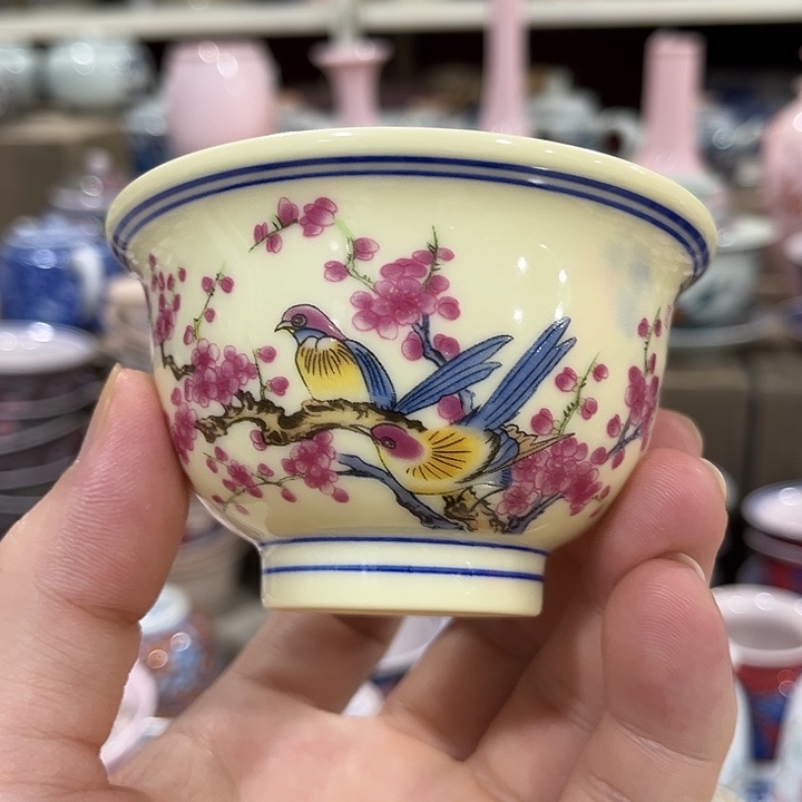 摆件/////景德镇陶瓷杯子。