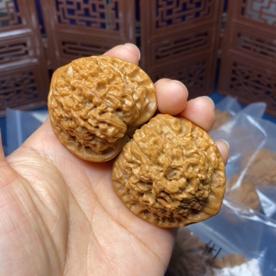 文玩核桃把件官帽44