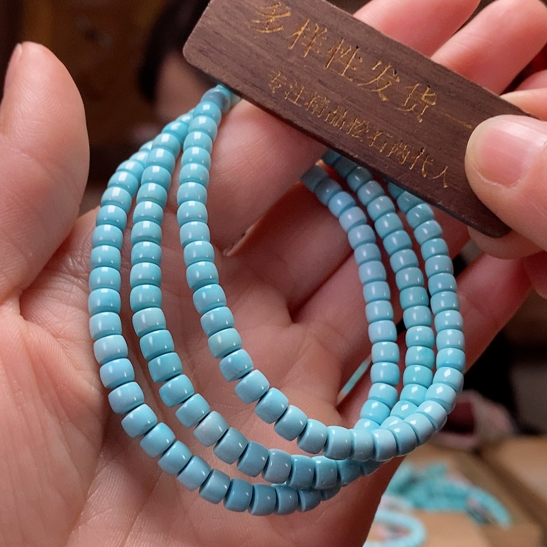 绿松石珠宝奇石未镶嵌