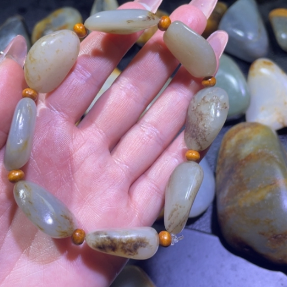 【闪购商品】和田玉颈饰未镶嵌倔****子