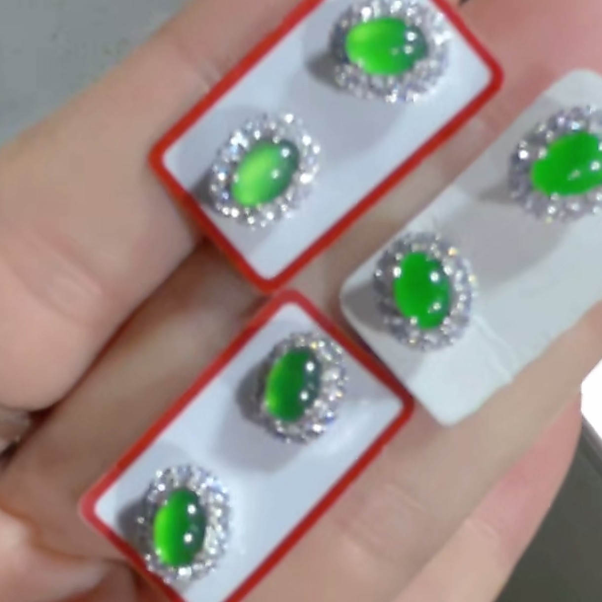 天然A货翡翠假一罚四（多样性发货拍一件发件）