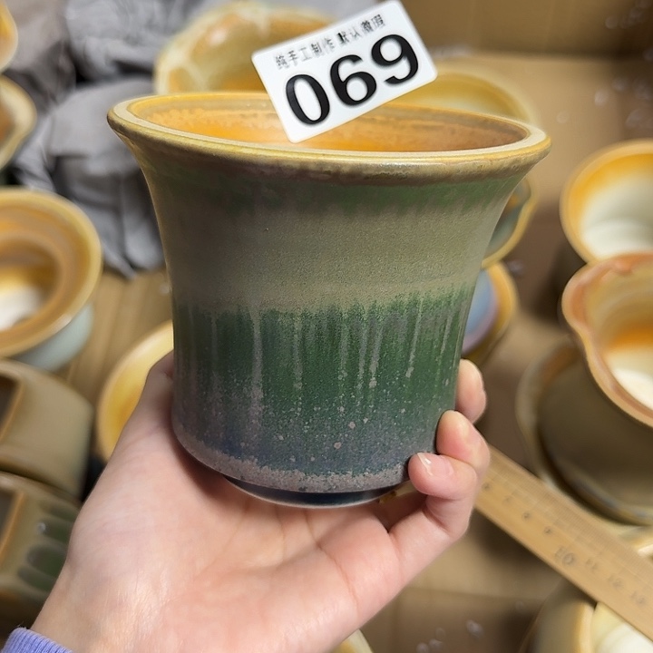 景德镇陶瓷盆 满30包邮 口10