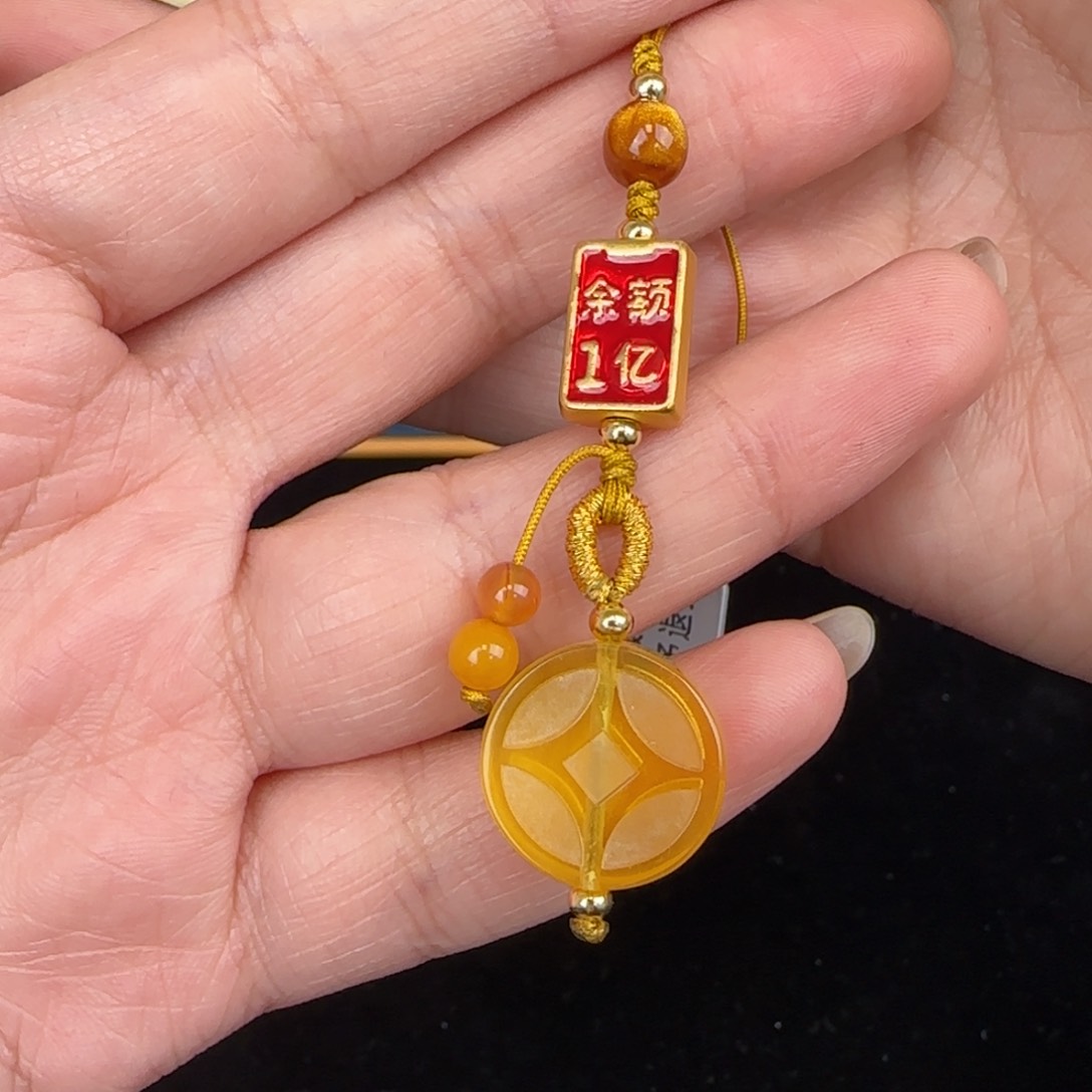 蜜蜡吊坠(赠链)未镶嵌