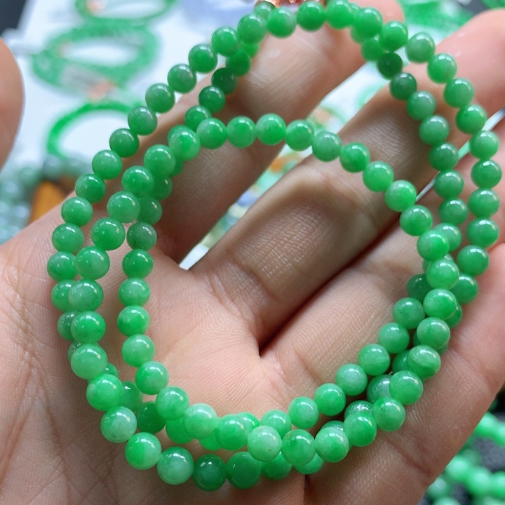 翡翠未镶嵌手链翡翠