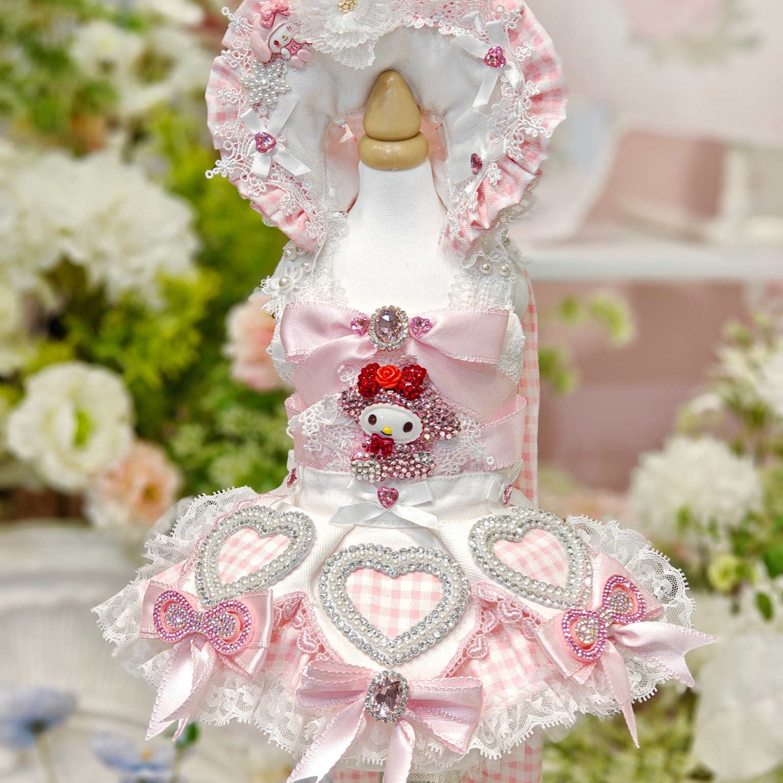 宠物服装定制美乐蒂粉色