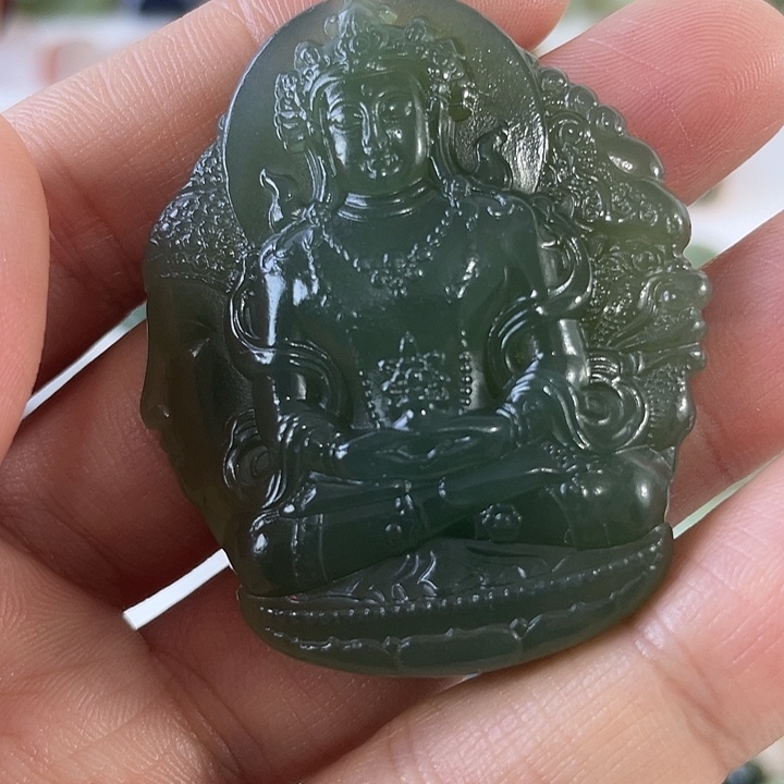 吊坠(不含链)未镶嵌和田玉