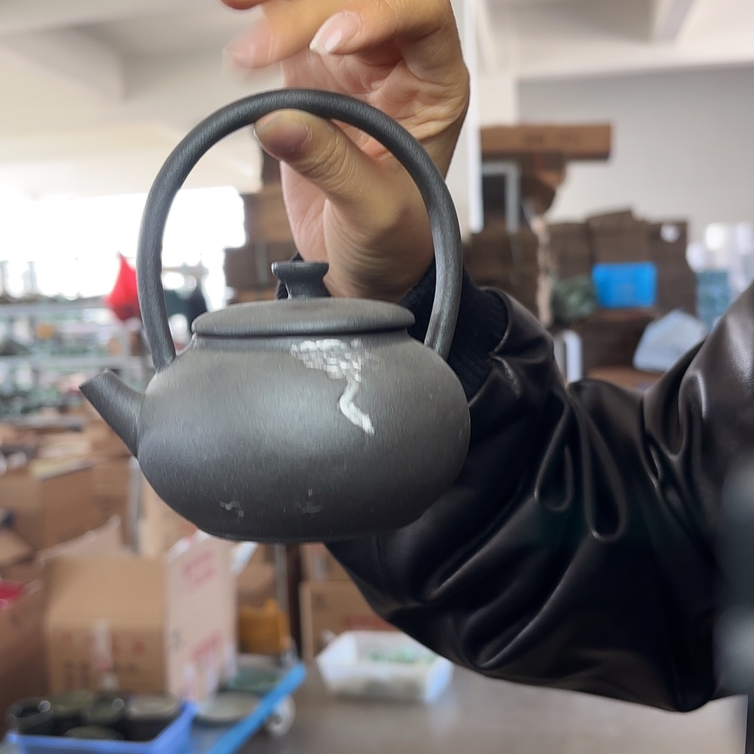 龙泉云间青瓷小米茶器