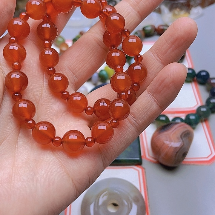 【闪购商品】未镶嵌玛瑙/玉髓珠宝半成品巫**雨