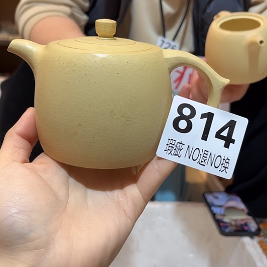 紫砂茶杯紫砂瑕疵种花