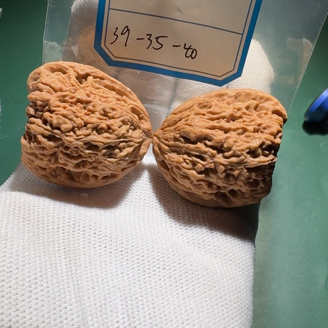 吊坠文玩核桃39号瘦凹拉丝