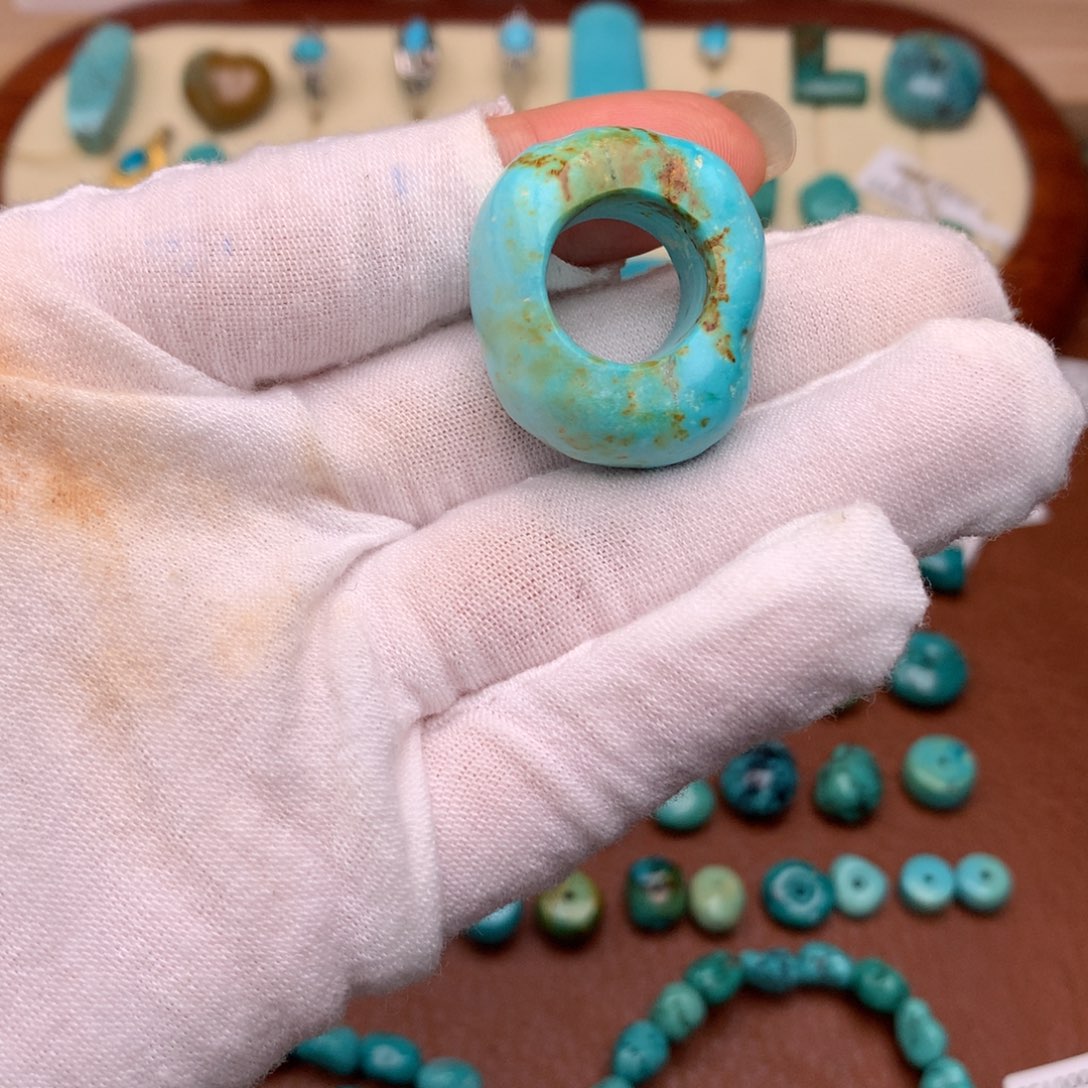 未镶嵌绿松石珠宝奇石