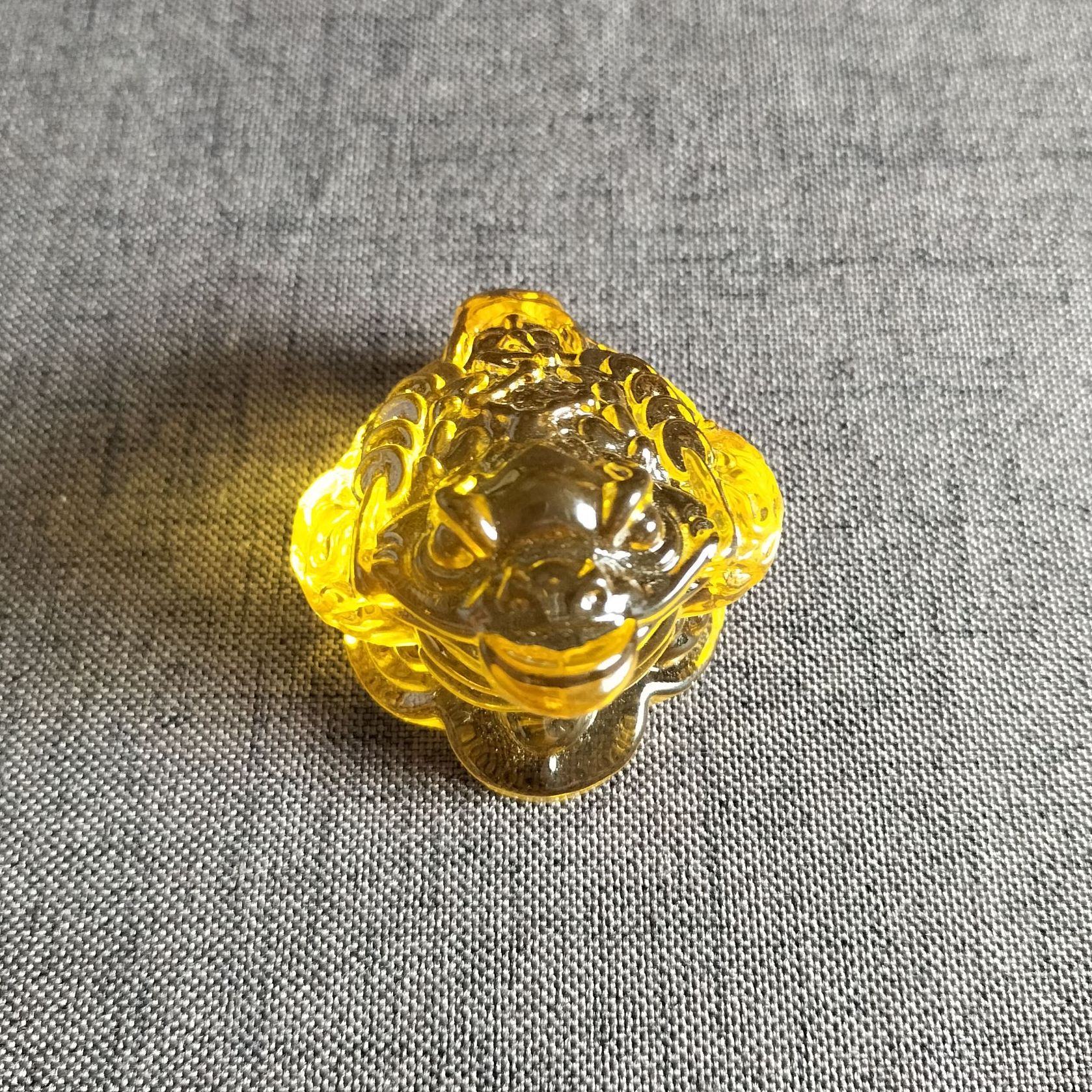 主播推荐 黄  珀 三足  金蟾  摆件 手把件 