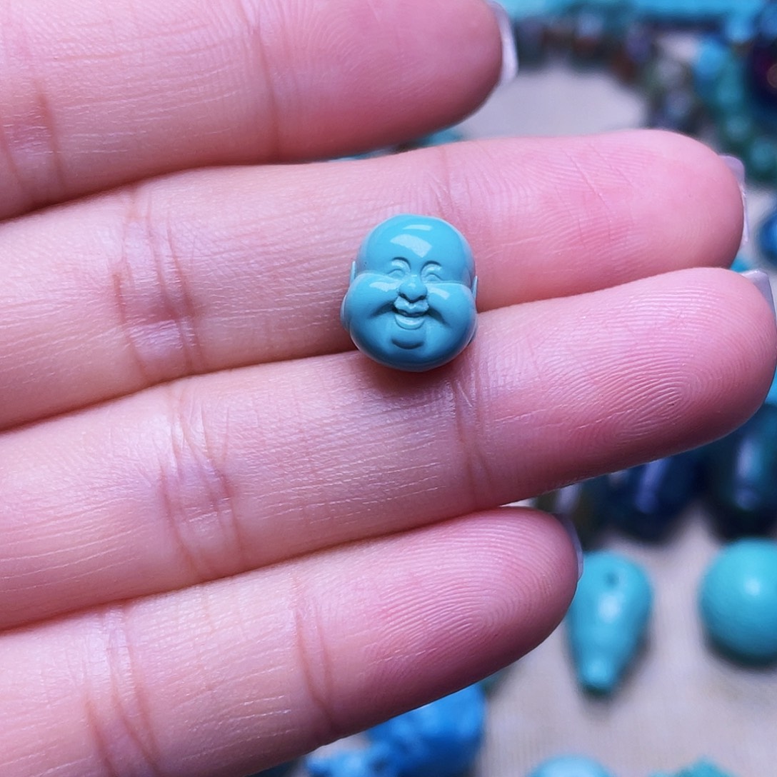 十堰原生态绿石头特色手工配饰