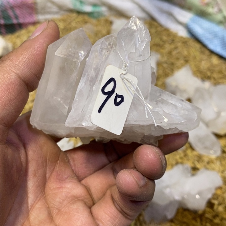 水晶水晶原石摆件未镶嵌