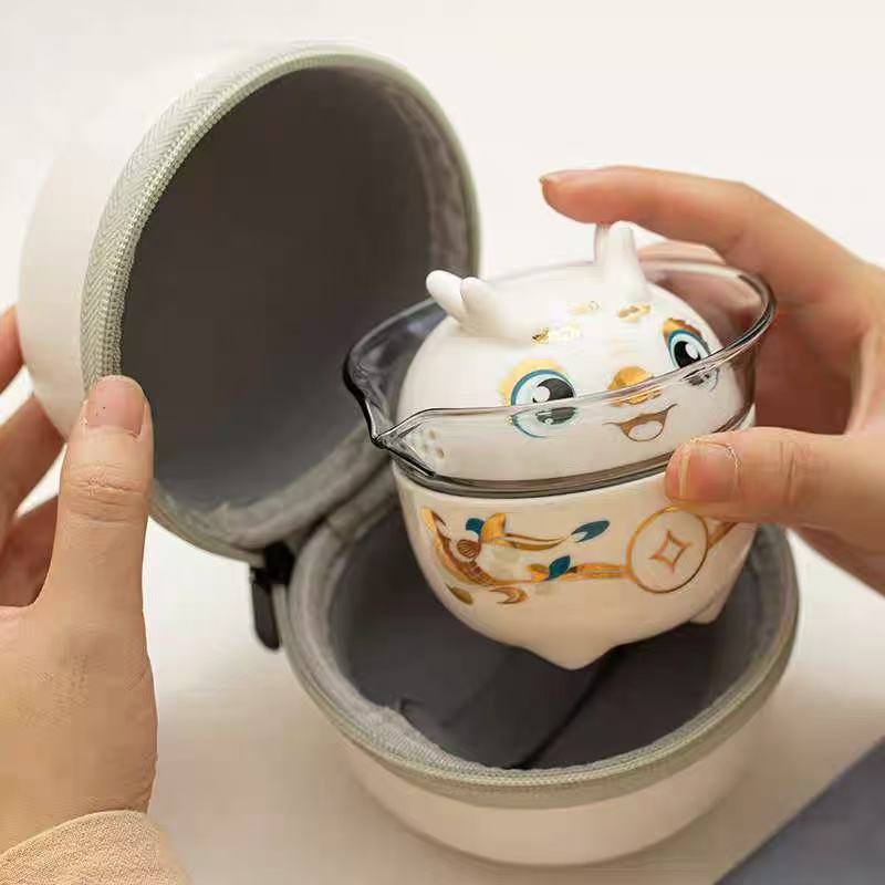 【闪购链接】小龙人旅行茶具YS466