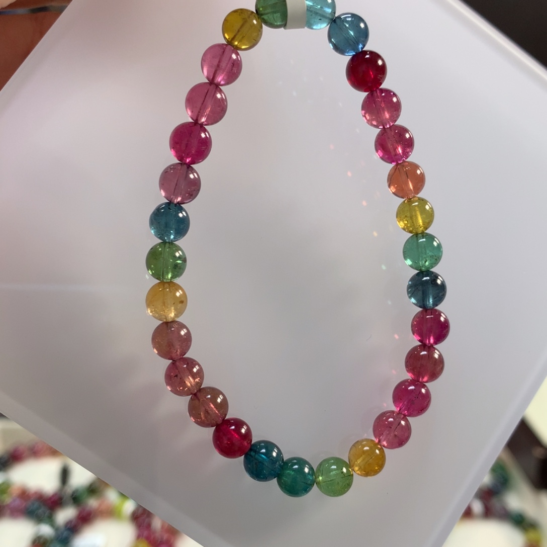 手链未镶嵌碧玺6.4左右