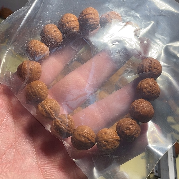 凤***舞吊坠桃核小核桃手串尺寸16